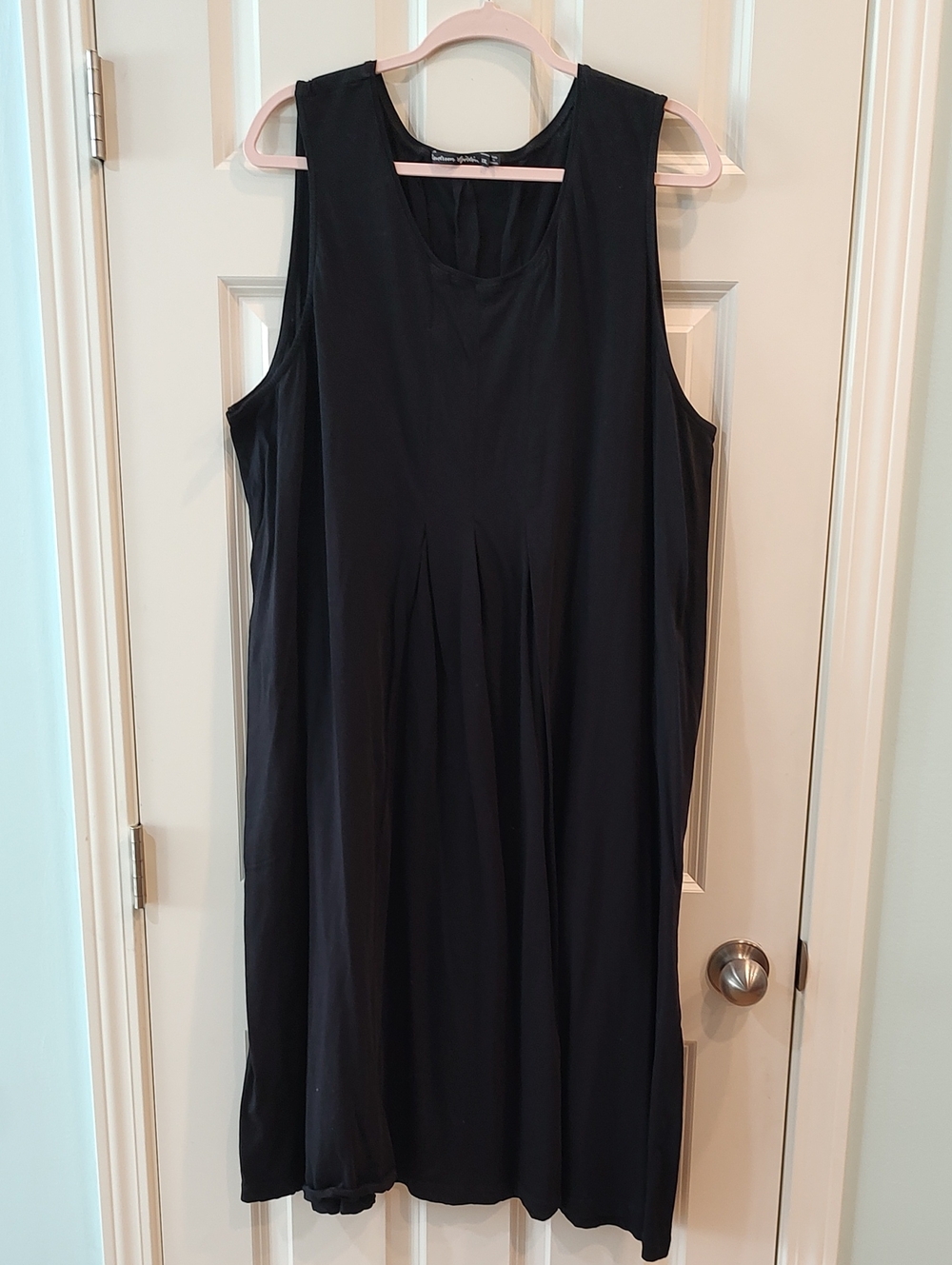 Gudrun Sjoden Black Sleeveless Midi Dress
